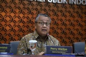 BI menyebut ketidakpastian perekonomian global kembali meningkat akibat eskalasi perang AS-Iran