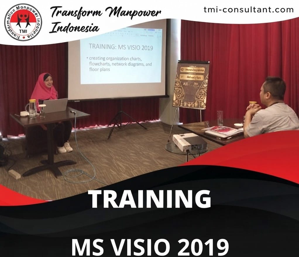 Training MS Visio 2019: Solusi Visualisasi Data 1 tmi