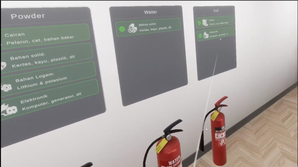Fire Classes and Extinguishing Agents: What VR Fire Training Should Teach 1 Simulasi Kebakaran VGLANT 4